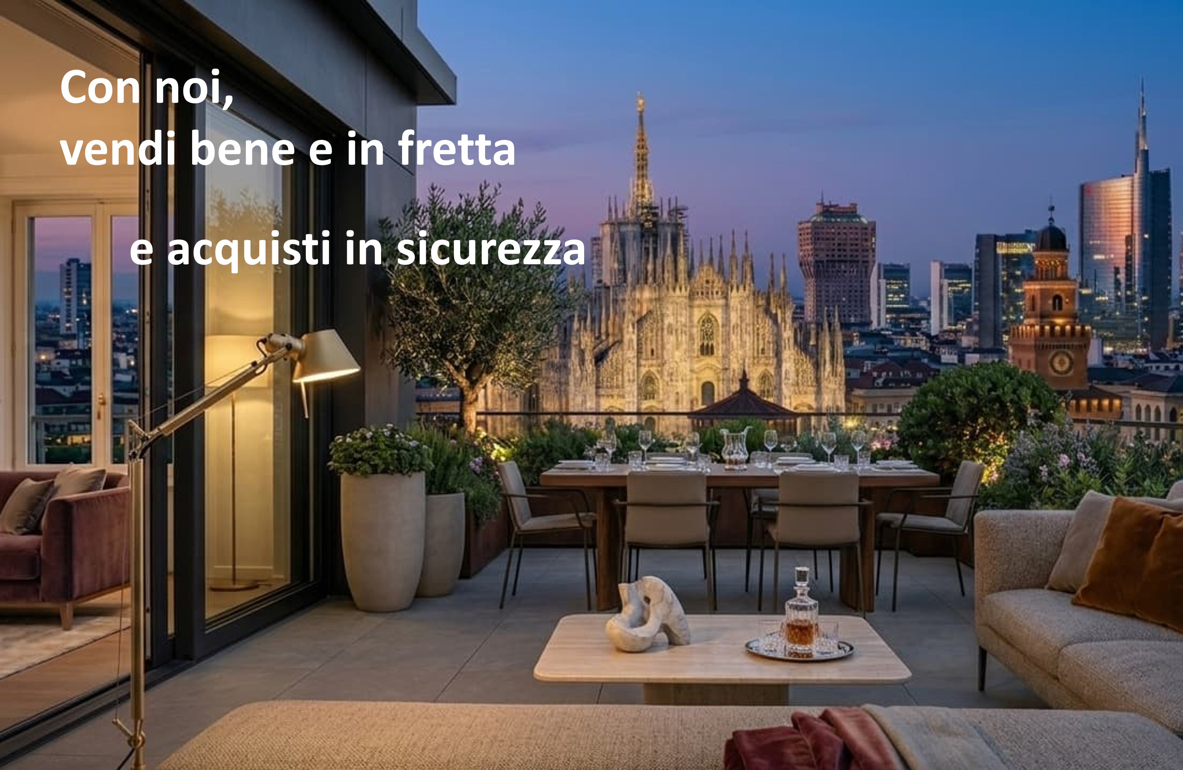 Vendi presto e bene